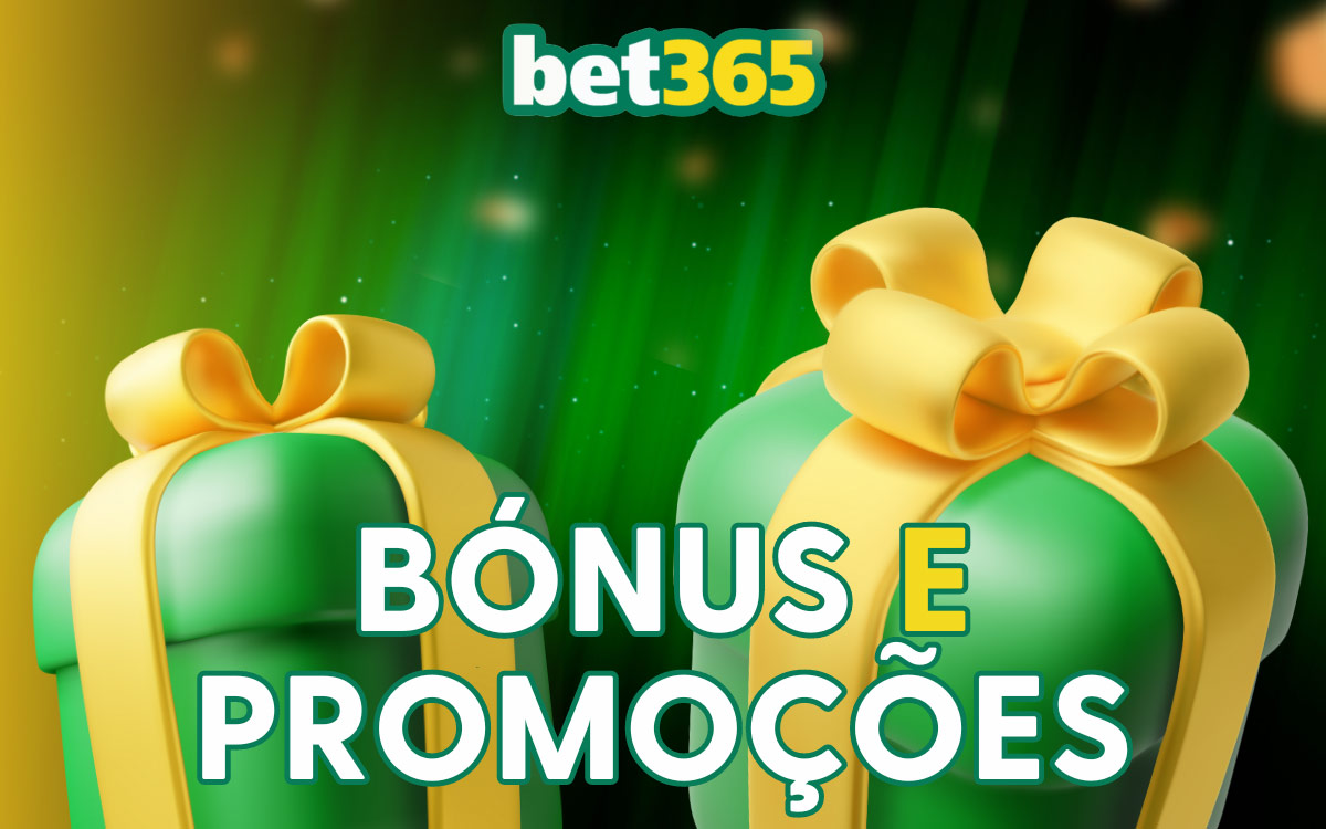 Bónus e promoções Bet365