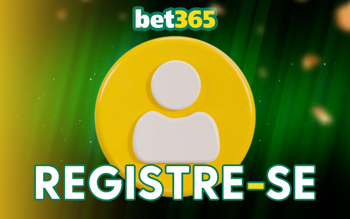 Instruções para se registrar na plataforma Bet365